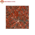 Coupe polie par haute rouge rouge de tuiles de pierre de granit de l'Inde - - taille pour le vase