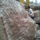 Poli/a aiguisé des tuiles de pierre du granit G562, dalle rouge de granit de feuille d'érable