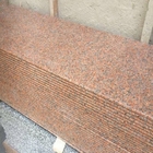 Matériel de pierre de rayonnement de granit de feuille d'érable de la Chambre G652 bas de dalles rouges de pierre