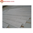 Dirigez les dalles en bois en cristal de pierre de marbre de grain d'approvisionnement standard ou la taille adaptée aux besoins du client