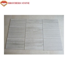 Marbre en bois gris/blanc de la Chine de veine pour la pierre de tuile de plancher/mur