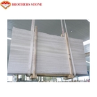 Mur en bois blanc de bande de la Chine long et tuiles de marbre de plancher