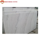 Propriété de compression polie élevée de MPA de la dalle en pierre de marbre blanche 132,8