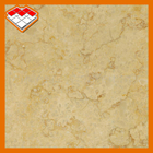 Dalle en pierre de marbre de matériaux de construction, taille standard de tuile de marbre beige ensoleillée