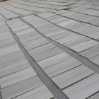 Style moderne de marbre en bois blanc naturel de veine avec l'épaisseur de 15-30mm