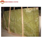 Plancher vert clair de pierre de vert de jade d'onyx avec l'épaisseur de 15-18mm