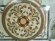 Modèles de plancher de médaillon de mosaïque de couleur mélangée pour l'hôtel/résidentiel ronds