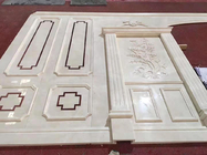 dalle de marbre en pierre beige de 60cm x de 60cm, bloc de marbre blanc ensoleillé de pierre de tuiles de dalles de plancher du Pakistan
