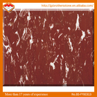 Dalle naturelle de marbre de Rosso Levanto de partie supérieure du comptoir résistante à la chaleur