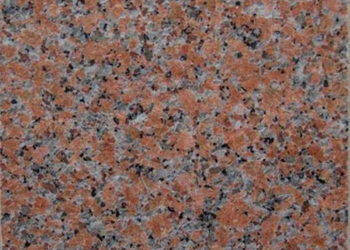 Matériel de pierre de rayonnement de granit de feuille d'érable de la Chambre G652 bas de dalles rouges de pierre