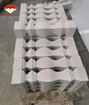 Manches de balcon en marbre de calcite pour les escaliers en pierre intérieurs à un prix abordable