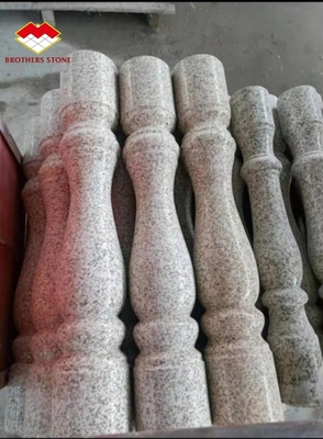 Manches de balcon en marbre de calcite pour les escaliers en pierre intérieurs à un prix abordable
