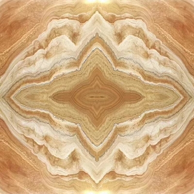 Style de conception moderne rétroéclairé en jaune Onyx Livre correspondant à la dalle d'onyx tigre naturel moderne