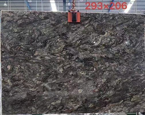 Or naturel brésilien Plaques de pierre de granit noir pour comptoirs et tables CNF Commerce