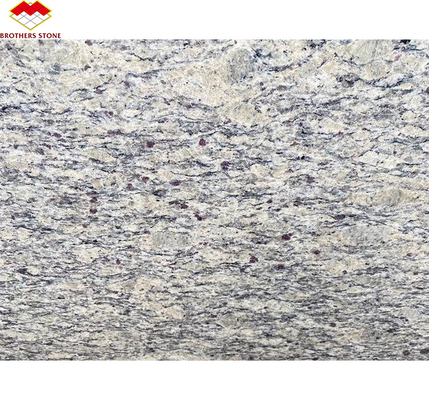 Couleur violette moderne brésilienne Gialo Cicita Santa Granite lames de pierre naturelle polies et affûtées Pour la conception de l'hôtel Villa