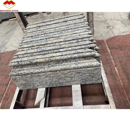 Couleur violette moderne brésilienne Gialo Cicita Santa Granite lames de pierre naturelle polies et affûtées Pour la conception de l'hôtel Villa