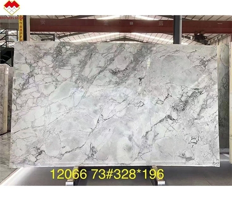 Les frères pierre moderne Calacatta Borghini marbre blanc quartzite dalle pour le sol de la villa