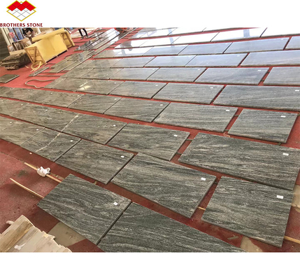 Plaques de granit vert pour rénovation intérieure et extérieure