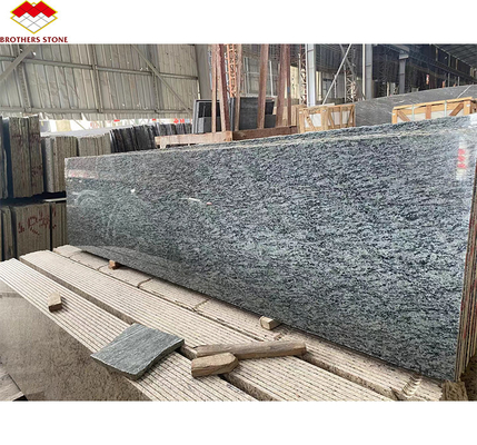Blocs de granit en forme de pierre coupés sur mesure en vert d'olive G612 avec finition de surface finie