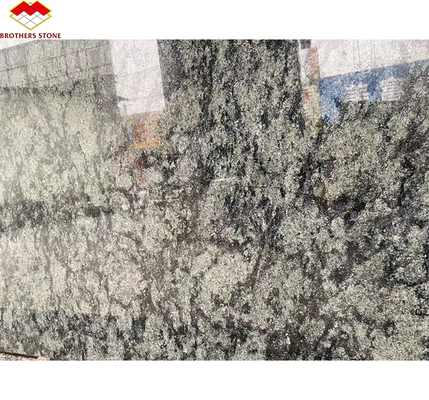 Blocs de granit en forme de pierre coupés sur mesure en vert d'olive G612 avec finition de surface finie