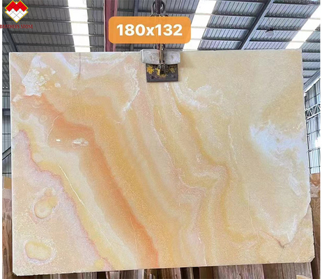 Rêver de marbre de jade vert Onyx dalle pour la villa Table haut comptoir et plancher de panneau mural