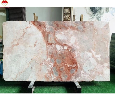 Marbre rose fumé naturel pour les carreaux de sol de luxe