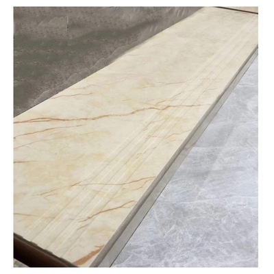 Carreaux de plancher en porcelaine vitrée métallique sur mesure Marbre antidérapant