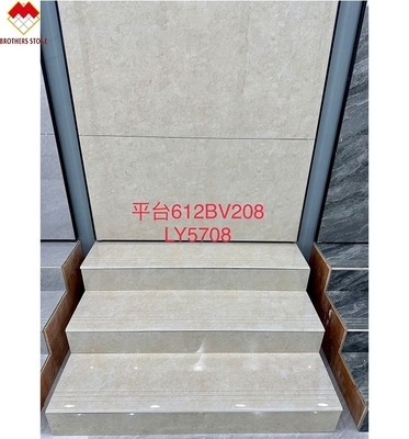 Carreaux de plancher à pas vitré antidérapant en marbre moderne pour mur extérieur personnalisé