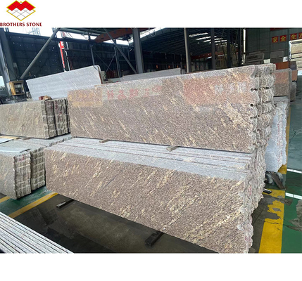 Giallo Gold Granite Californie Couleur dorée pour revêtement de mur extérieur et le guidon