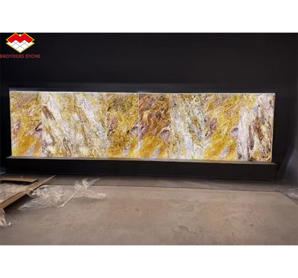 Panneaux de pierre translucides et flexibles en ardoise pour un design d'intérieur moderne