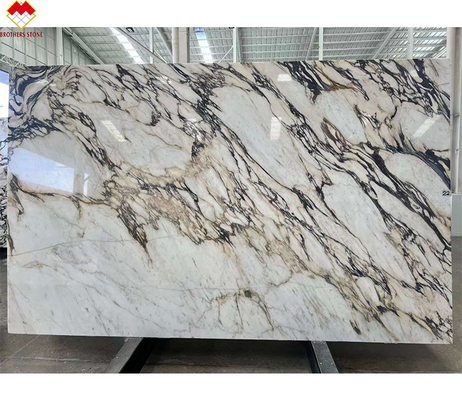 Calacatta Viola Marbre des dalles de pierre italienne intemporelle pour les projets de cuisine et de salle de bain