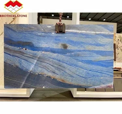Vente directe de carreaux de marbre de puits de ciel bleu