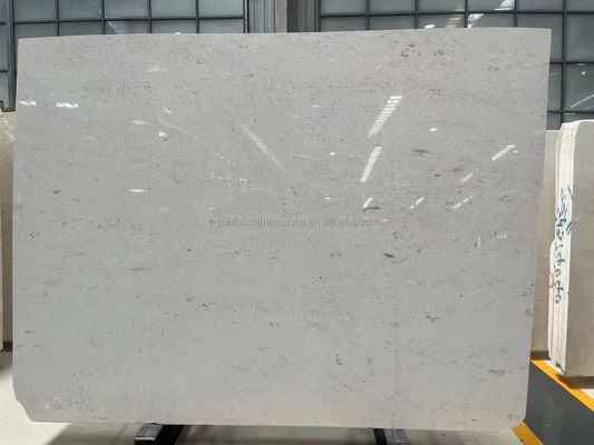 Projets de bâtiment à petite échelle Essentiel Populaire Légère Beige Natural Marbre Carreaux de mur