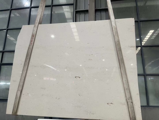 Projets de bâtiment à petite échelle Essentiel Populaire Légère Beige Natural Marbre Carreaux de mur