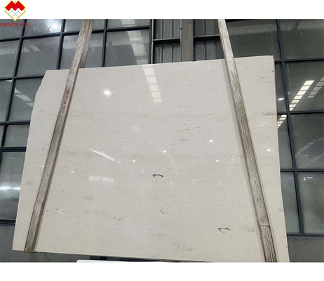 Yunfu Moonlight Beige Marbre Perlatino Grande dalle pour les murs et les carreaux de sol de la cuisine moderne