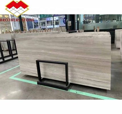 Panneaux de paroi de plancher conçus en bois gris en grain de marbre pour un style personnalisé