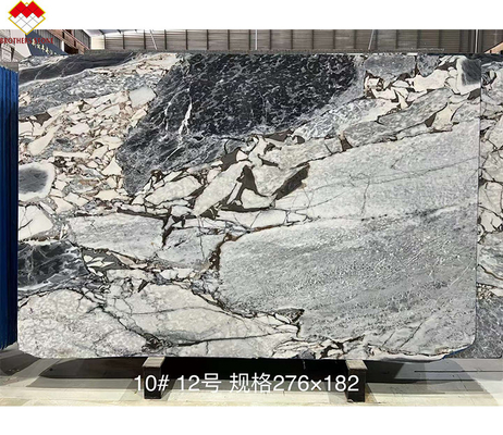 Océan chaud Marbre blanc/noir paroi et plancher carreaux de conception de livre correspondance Marbre éléphant blanc dallage