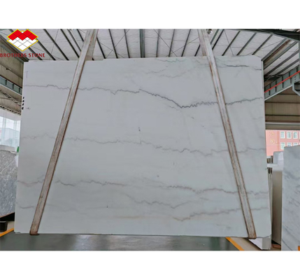 Carreaux de marbre blanc de Guangxi modernes pour les décorations intérieures d'hôtels