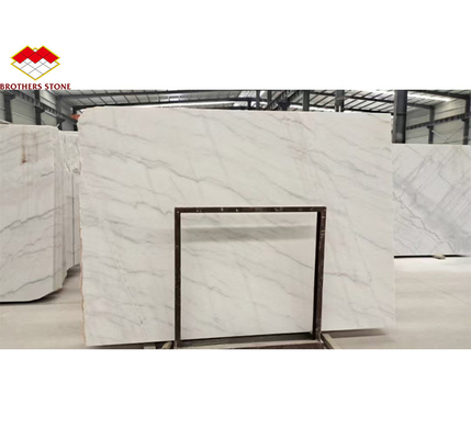 Carreaux de marbre blanc de Guangxi modernes pour les décorations intérieures d'hôtels