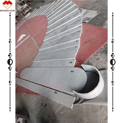 ODM/OEM personnalisé Marbre cristallin blanc pour les escaliers à fil Onyx Escalier en marbre à Foshan