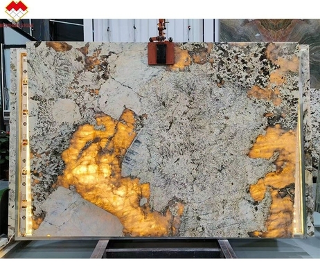 Alpinus Super Crystal Quartzite Blanc Exotique Grande dalle pour le design de la villa moderne