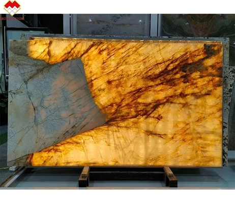 Alpinus Super Crystal Quartzite Blanc Exotique Grande dalle pour le design de la villa moderne