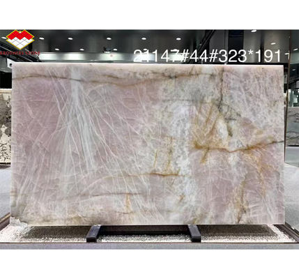 Panneau mural brésilien de marbre Pandora poli pour le style moderne