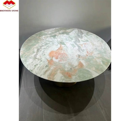 Style de conception moderne Grande dalle de jade vert onyx pierre de marbre pour le mur et la table de salle de bain
