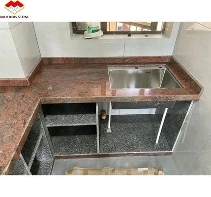 Pierre de granit bleu de l'Himalaya taillée sur mesure pour les escaliers intérieurs de luxe et les produits de cuisine