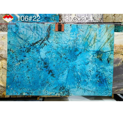 Tableau de cuisine en calcite en marbre avec finition poli
