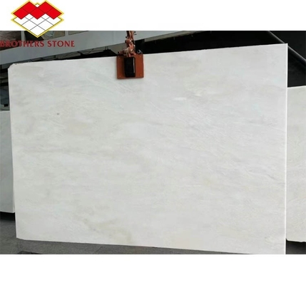 Hôtel moderne Royal White Onyx en marbre fin découpé sur mesure Panneau mural et table à manger