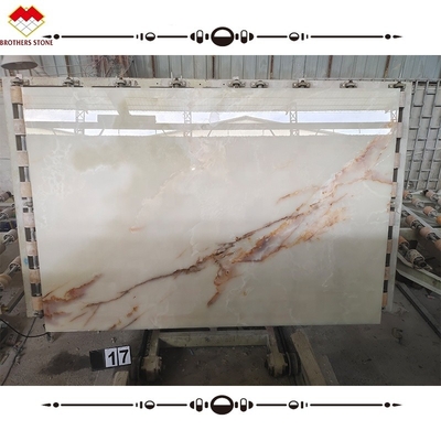 Escalier en pierre de marbre pour l' intérieur Escalier en marbre en onyx