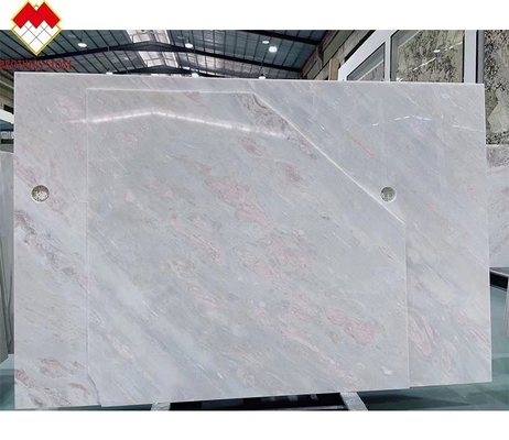 Fantasy moderne rose rose quartzite plaque Villa Marbre type Dolomite Polie grande plaque