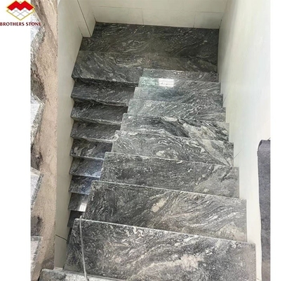 Granite chinois taillé sur mesure Exquise pierre naturelle pour les escaliers des hôtels Planchers et murs